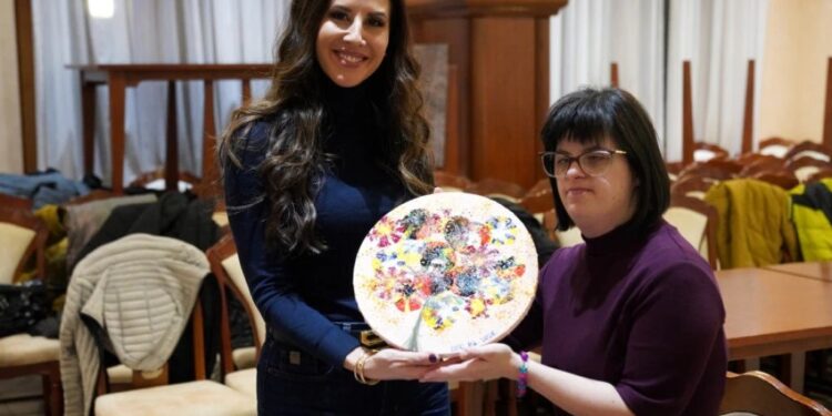 SLIKA KOJA GOVORI VIŠE: Tamara Vučić uz umetnost bez barijera