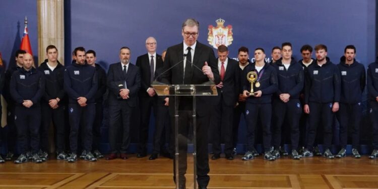 VUČIĆ O ŠAMPIONIMA: Ponos Srbije