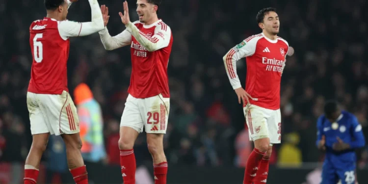 ARSENAL PRVI FINALISTA ENGLESKOG LIGA KUPA