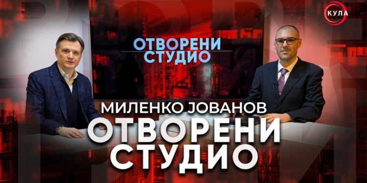„OTVORENI STUDIO“: Milenko Jovanov o blokadama, ulozi opozicije i političkoj situaciji u Kuli