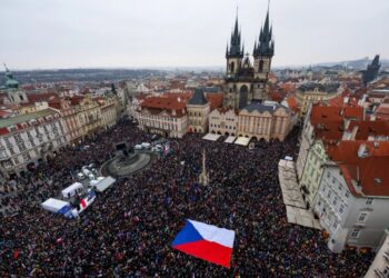 PRAG NA ULICAMA UZ PREDSEDNIKA PAVELA