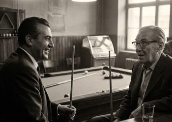 Anegdota o bilijaru: Kako je Miloš Crnjanski video nasmejanog Aleksandra Rankovića, ilustracija