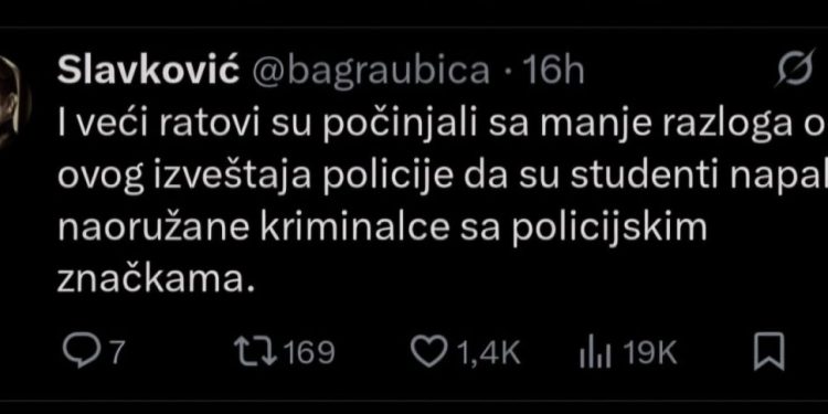 UŽASNO! VLADAN SLAVKOVIĆ – BLOKADER IZ KRALJEVA POZIVA NA GRAĐANSKI RAT U KULI
