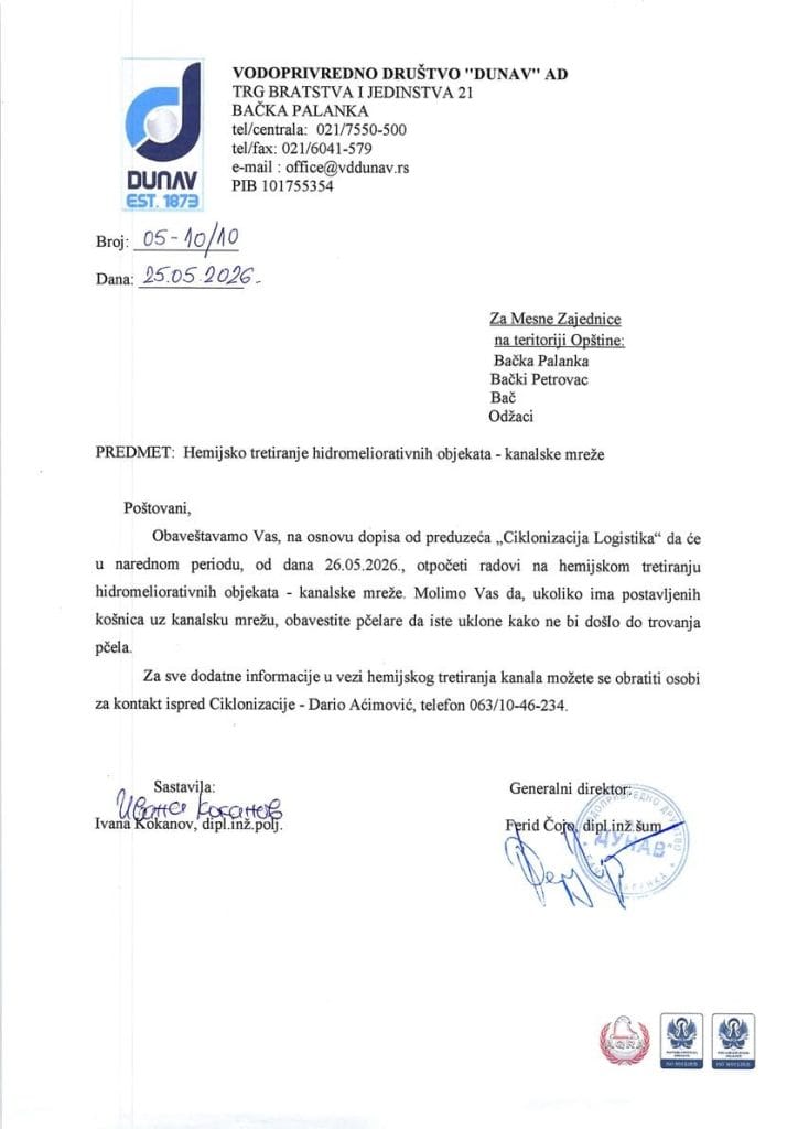 Opština Bački Petrovac - Obec Báčsky Petrovec