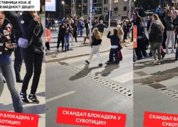 SKANDAL U SUBOTICI: Nastavnica izložila opasnosti maloletnu decu – politički skup na kolovozu!