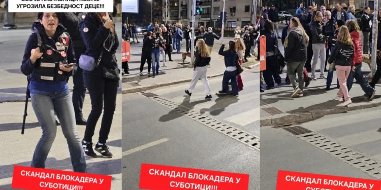 СКАНДАЛ У СУБОТИЦИ: Наставница изложила опасности малолетну децу – политички скуп на коловозу!